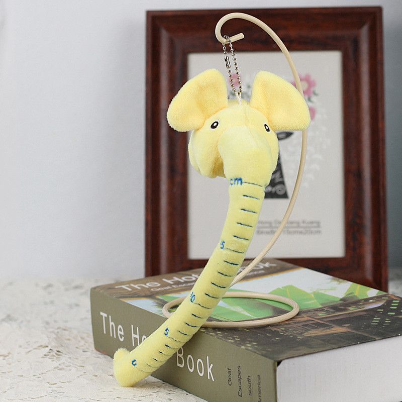 Adorabile peluche a forma di elefante, animale dal naso lungo della foresta, piccola bambola di pezza_voghion.com