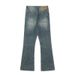 Herren Jeans Flared Herren Marke Mode Lose Wide Fuß Micro Cropped Hosen Farbe Waschen Lange_voghion.com