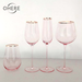 Ohere red Glasses Wholesale Popular Metal Wine Glass Goblet Custom Stainless White Customized Europe_voghion.com