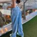 Baggy Street High-Waist-Jeans für Damen_voghion.com