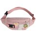 Taille Taschen Für Frauen 2023 Neue Leinwand Freizeit Einfarbig Fanny Pack Für Mädchen Nette Crossbody Brust Tasche Gürtel Taille packs_voghion.com