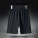 Premium Products Ice Silk Men's Shorts Summer Thin Quarter Loose Large Size Quick Drying Pants_voghion.com