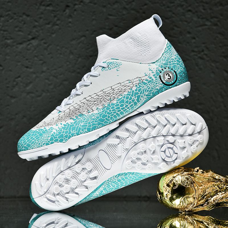 Zapatos de fútbol para hombre, botas de fútbol para entrenamiento interior y exterior, ultraligeras, antideslizantes, deportivas para combinar, envío directo, superventas_voghion.com
