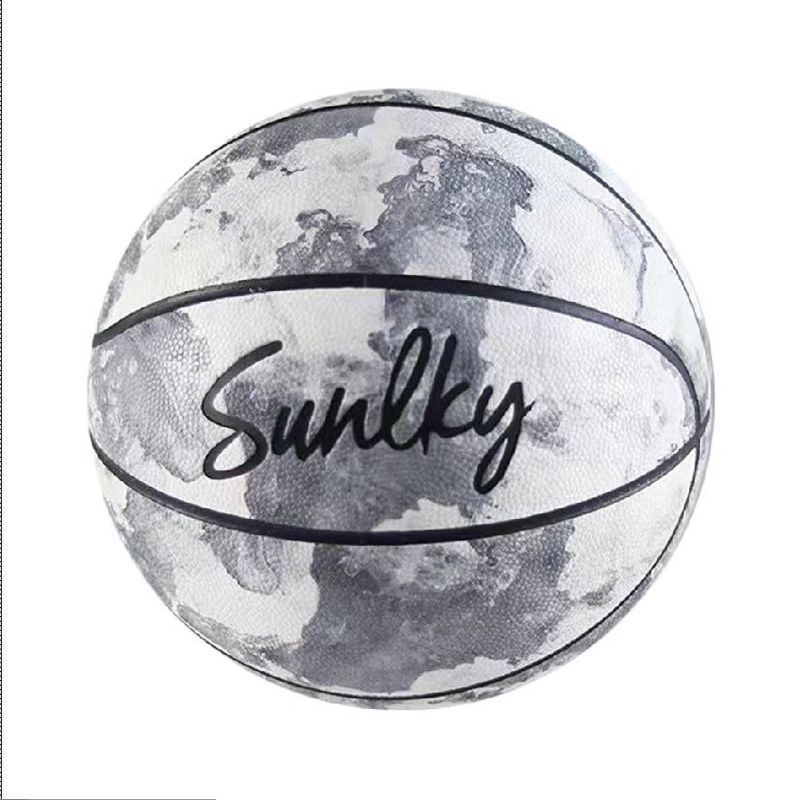 Dobře vypadající a pohledný basketbalový míč č. 7 standardní míč č. 6 je vhodný pro dívky, saje pot, neklouže a je odolný proti opotřebení_voghion.com