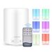 Diffusore di aromi, macchina per aromaterapia, umidificatore a ultrasuoni per uso domestico, diffusore di oli essenziali silenzioso da 300 ml, luce notturna colorata_voghion.com