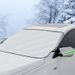Thickened car frost shield Frost shield Front windshield to protect against winter snow shield_voghion.com