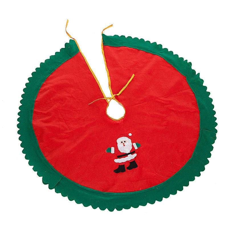 Decorations Supplies Skirt Christmas Apron Santa Claus Tree Group Ornaments_voghion.com