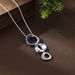New Enamel Color Hollow Pendant For Women Simple Fashion High End Irregular Circle Necklace_voghion.com