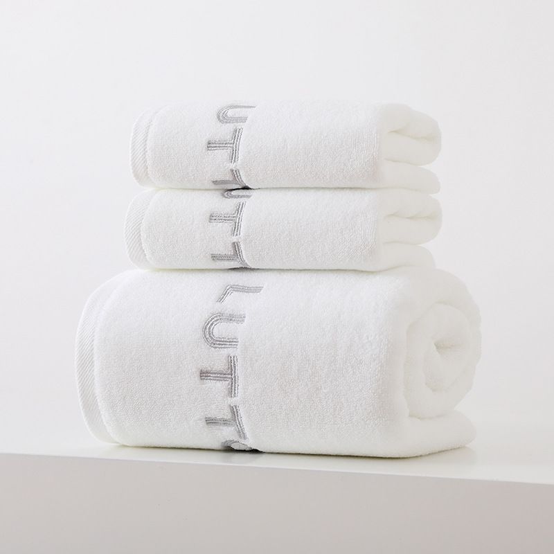 Premium-Badetuch-Set, 100 % Baumwolle, leichte und sehr saugfähige, schnell trocknende Handtücher, perfekt für den täglichen Gebrauch_voghion.com