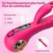 2-in-1-G-Punkt-Kaninchen-LCD-Display, vibrierender Klitorisstimulator, realistischer Dildo-Vibrator, G-Punkt-Sexspielzeug für Erwachsene für Frauen_voghion.com