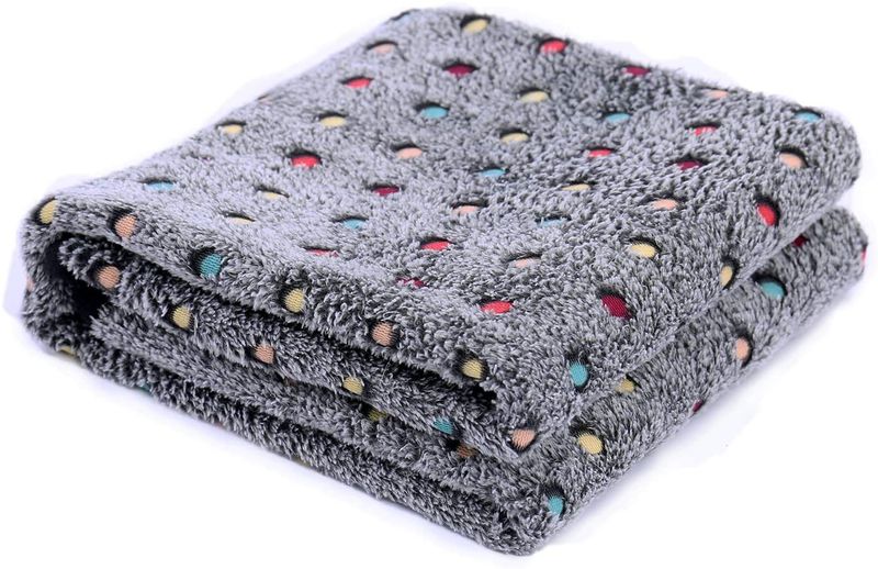 Pet Coral Fleece Flannel Cat Quilt Bed Mat Dog Blanket_voghion.com
