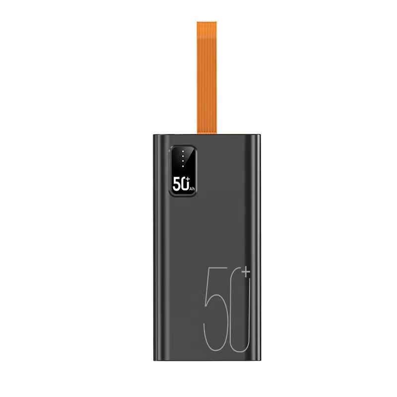 Power Bank di grande capacità da 50.000 mAh con più porte USB, ricarica rapida da 22,5 W, display digitale esterno da 50.000 mAh._voghion.com