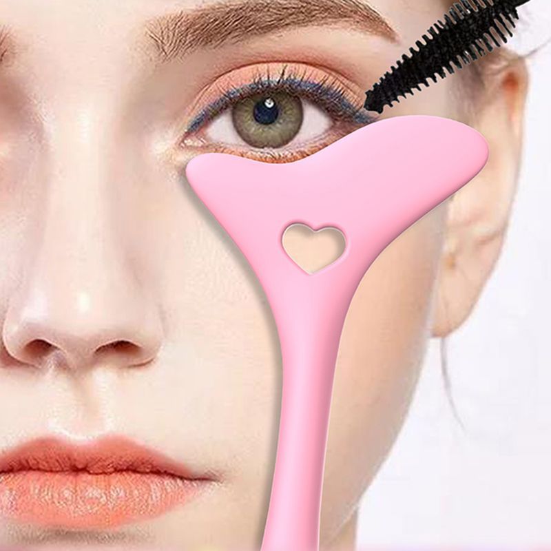 1pcs Silicone Eyeliner Makeup Stencils Multifunctional Drawing Lipstick Wearing Aid Face Cream Mask Applicator Beauty Tool_voghion.com