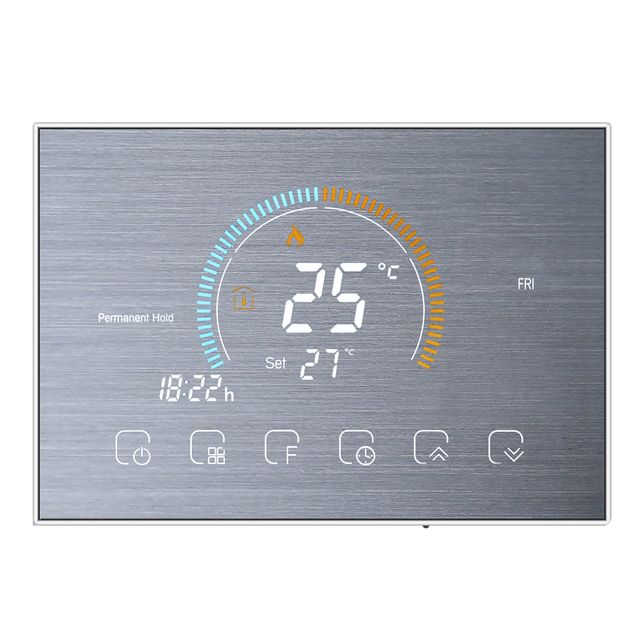 Tuya Smart Alexa Sprachsteuerung WiFi Smart Programmierbarer Thermostat APP Steuerung LCD Wasser-/Gaskessel Heizung für Echo Google Home_voghion.com