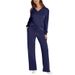 Oversized V-Neck Top & Flared Jogger Set – Streetwear Two-Piece Outfit With Drawstring Waist, Trendy Loungewear_voghion.com