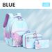 Cute Cartoon Butterfly Backpack For Girls, Large Capacity Waterproof School Bag With Bow Design, Lightweight Oxford Rucksack For Travel & Daily Use_voghion.com