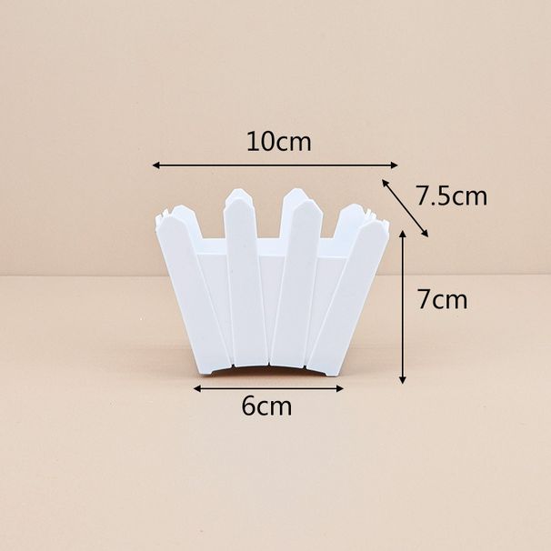 Casa Mobili piante verdi in vaso floccaggio schiuma plastica recinzione vaso di fiori simulazione fiore vaso decorativo ornamenti da tavolo fiore_voghion.com