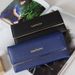 Women's Wallet Card Cases Multi Card Slot Letter Buckle Clutch Bag Simple Simple Daily Life Three Fold Wallet_voghion.com