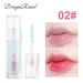 Icy Sheer Lip Gloss - Fine Glitter & Pearlescent Shimmer, Hydrating Tinted Lip Oil, Lipstick Primer With Temperature-Color Changing Effect_voghion.com