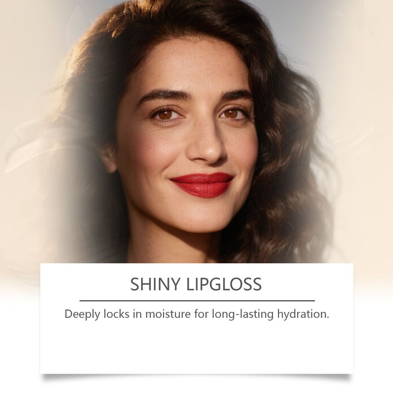 Baume hydratant pour les lèvres éclatant, brillant, doux et lustré. Nettoie en profondeur les peaux mortes._voghion.com