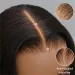 Glueless Transparent Lace Human Hair Wig Body Wave Closure Wigs For Women 150% 180% Density Brazilian Hair_voghion.com