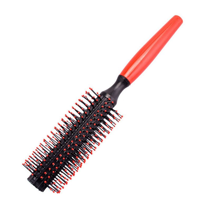 New style fresh plastic curly hair tool cyclical roller mass beauty comb_voghion.com