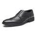 Euro Step Top Layer Rindsleder Handgefertigte neue Brogue Carved Business Formal Leder Herren Spitzschuh Jugend Derby Schuhe Trendy_voghion.com