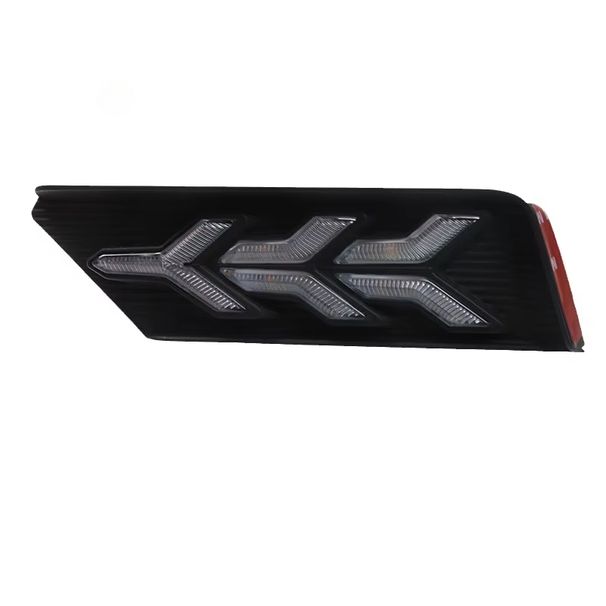 Für Volkswagen VW Sagitar R-Line 2019 LED-Tagfahrlicht 12V DRL Frontstoßstange Nebelscheinwerfer mit dynamischem gelben Blinker_voghion.com