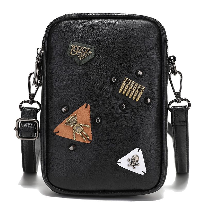 Mini borsa a tracolla trendy da uomo giovane, borsa piccola da discoteca, borsa per cellulare, borsa a tracolla per ciclismo all'aperto, borsa a tracolla_voghion.com