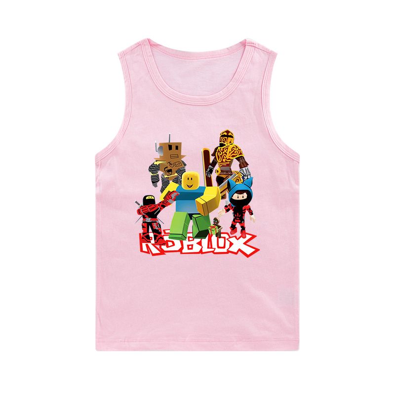 Colete grande estampado sem mangas para meninos e meninas E694_voghion.com