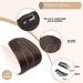 Wig fringe Fringe shade hairline 3D French bangs Air bangs Natural make-up Block High temperature silk 12cm_voghion.com