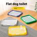 Liten medelstor toalett med avtagbar, tvättbar platt säng, hundurinoar med sällskapsdjursspecifik funktion, anti-stegfunktion för avföring och urin_voghion.com