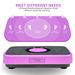 Vibration Plate Fitness Platform, Whole Body Exercise Machine For Lymphatic Drainage, Shaking Workout Board With 120 Speed Levels, Fat Burner And Weight Loss Equipment For Men And Women._voghion.com