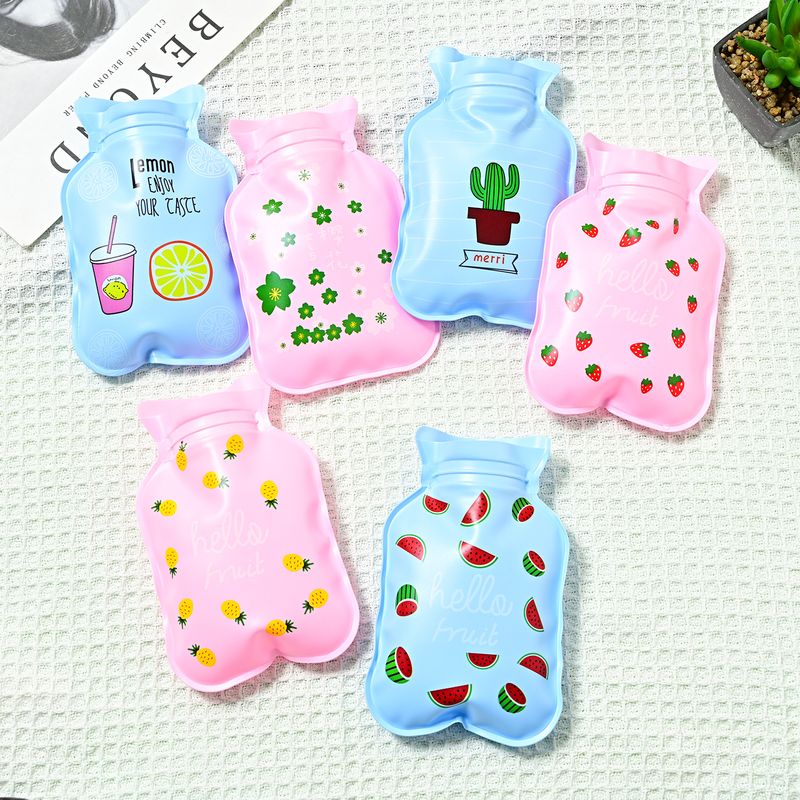 Winter dikke cartoon waterinjectie warmwaterzak schattig meisje hart warme handtas student draagbare water handwarmer groothandel_voghion.com