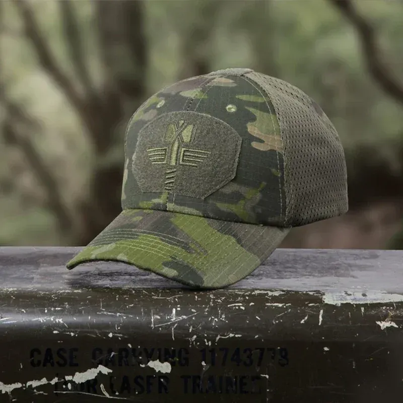 MulticamTropicTacticalBaseballSportCapsMTPMesh65/35RipstopMaterialBaseballHatOutdoorCamoCapMCBKMTP_voghion.com