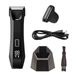 Men's Electric Hair Clipper With Digital Display, 3-in-1 Full Body Leg Nose & Private Area Trimmer /_voghion.com