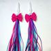 European And American Children's Bicycle Streamers Tassel Bowknot 3MM Ribbon 36 Pieces Support Color Matching_voghion.com