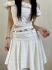Retro Silver Metal Waist Chain Women's Belt With Skirt Waist Chain Waist Decoration_voghion.com