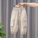 Boys' Summer Thin Trousers, Street Style Boys' Summer Overalls, Children's Ice Feeling Refreshing Anti Mosquito Pants_voghion.com