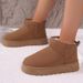 SHLIANG Thick Plush Platform Snow Boots Women Winter Keep Warm Fur Cotton Shoes Woman Suede Slip-On Ankle Botas Padded Shoes Y0074_voghion.com