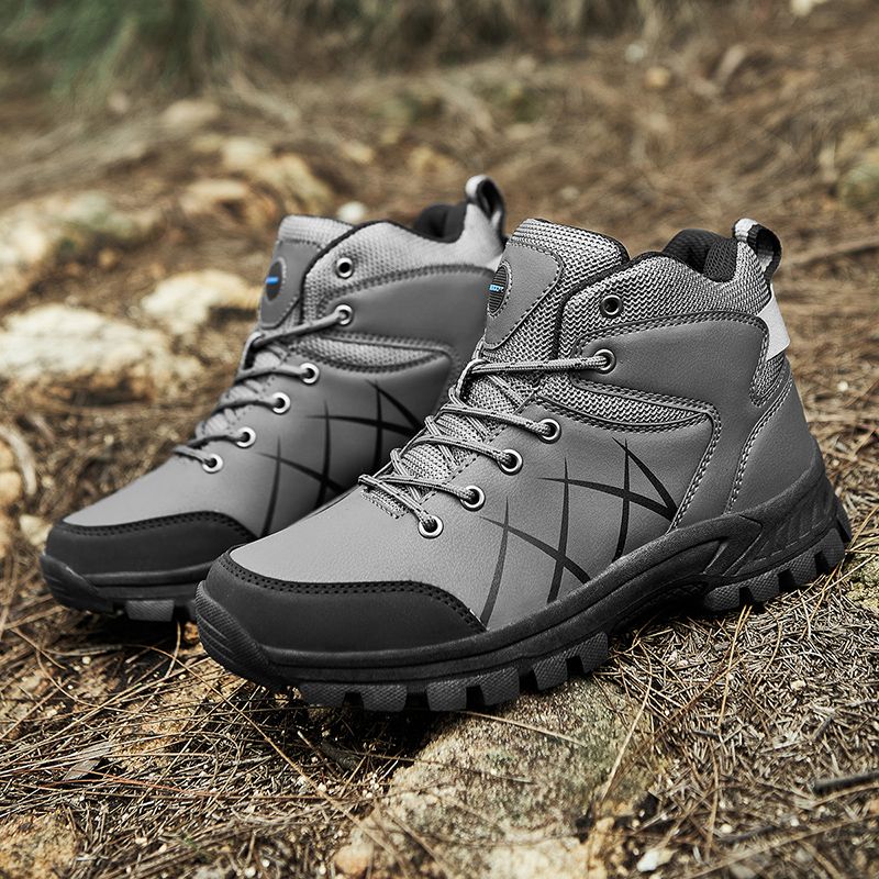 New Outdoor Casual Running Hiking Shoes Non-slip Hiking Shoes Men_voghion.com