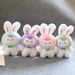 Keychain Adorable Plush Bunny Cute Rabbit Bag Charm Soft Animal Stuffed Doll_voghion.com