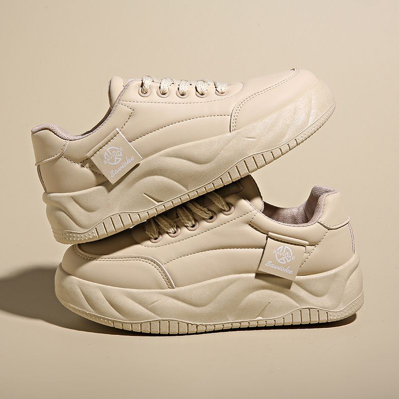 Chaussures de sport Little White, nouvelle édition coréenne pour étudiants, tendance, décontractées, pour tir de rue, pain, printemps 2024_voghion.com
