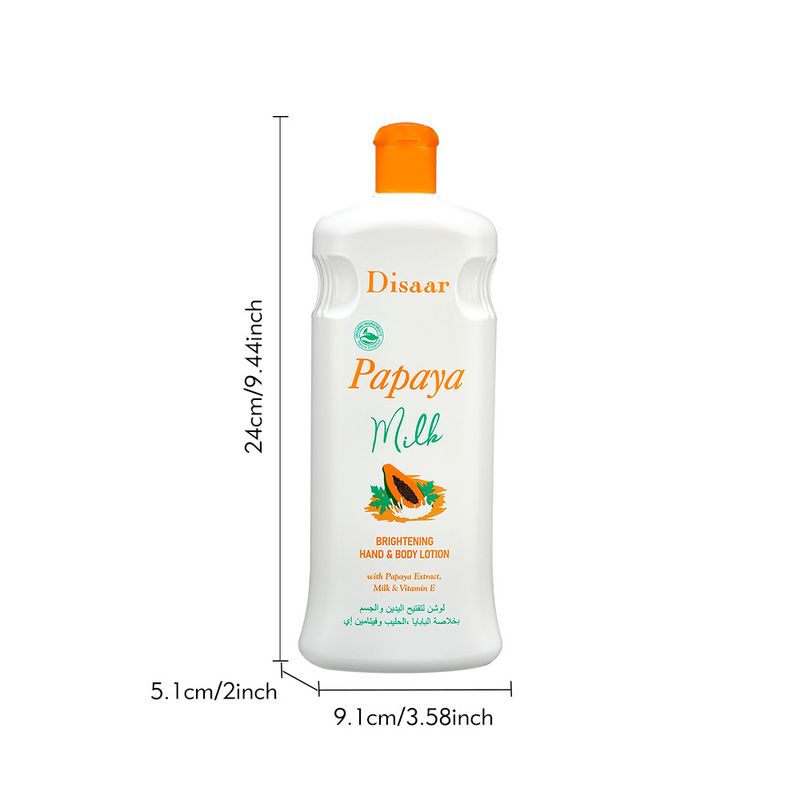 Disaar Papaya Milk And Moisturizing Bright Body Lotion_voghion.com