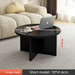 Nordic Minimalist Coffee Table Rental Apartments, Round Table, Internet Celebrity Ins Style, Suitable For Home Use In_voghion.com