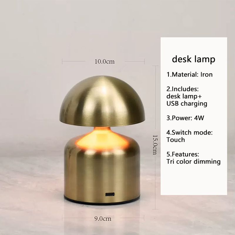 LED-Tischlampen, wiederaufladbar, USB, Touch-Dimmen, Nachtlicht, 3 Farben, kabellos, Atmosphäre, Schlafzimmer, Nachttisch-Leselampen, Dekorlicht_voghion.com