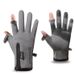 men and women's outdoor cycling warm flip windproof fleece mountaineering non slip sports autumn and winter touch screen gloves_voghion.com