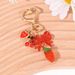 Butterfly Knot Grape Heart Cherry For Women New Sweet Cute Bag Pendant Keychain Gift_voghion.com