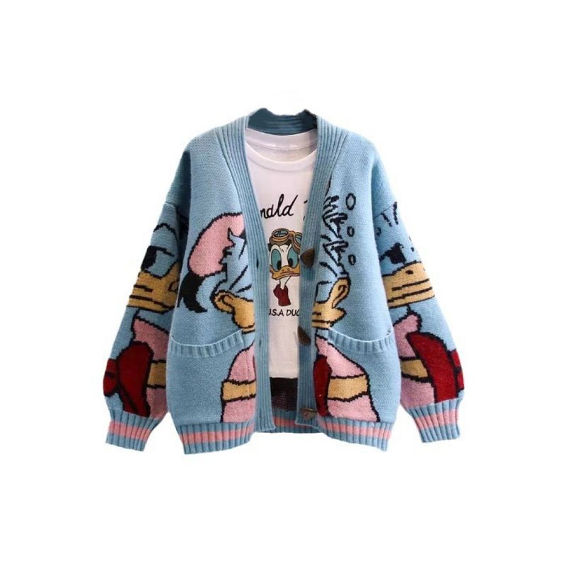 Damen-Slouchy-Loose-Outer-Wear-Vielseitiger-Strick-Cardigan_voghion.com