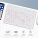Teclado inalámbrico ultrafino portátil Farfi compatible con Bluetooth para iPad, teléfono y tableta_voghion.com